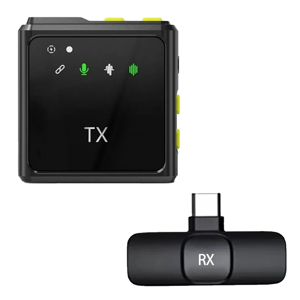 🎙️ R8 Wireless Microphone | ميكروفون تسجيل صوت احترافي للهاتف والكاميرا