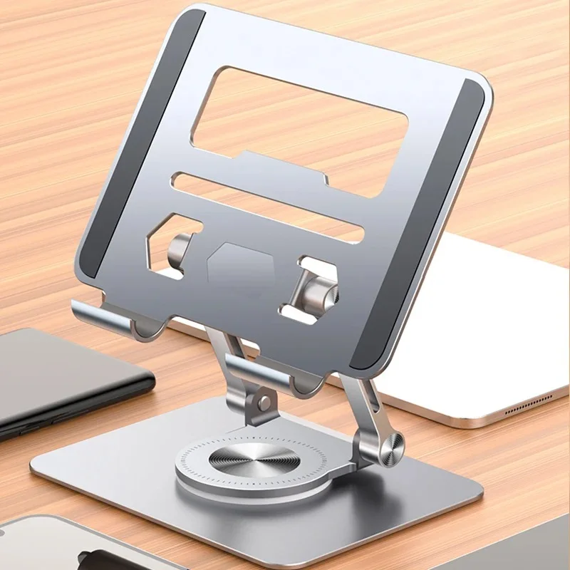 💻 Aluminium Tablet Stand | حامل iPad وTablet مكتبي وقابل للتعديل