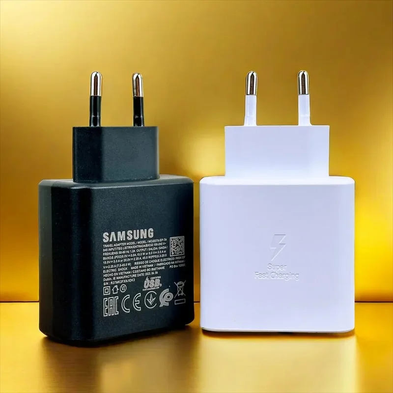 شاحن سامسونج عالي السرعة | Samsung Super Fast Charger 45W ⚡ GaN -Type-C