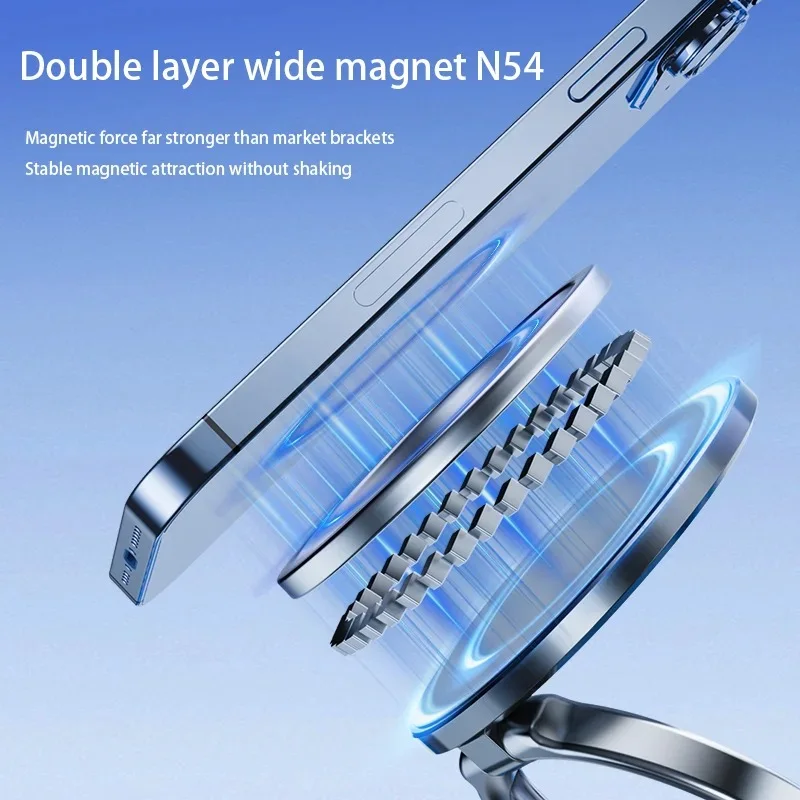 Car Magnetic Vacuum Phone Holder| حامل جوال مغناطيسي للسيارة لجميع الهواتف