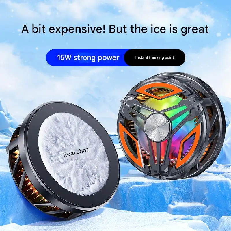 مبرد الهاتف GT31 | مع تبريد فائق وسريع  High-Power Fast Cooling Fan for Gaming