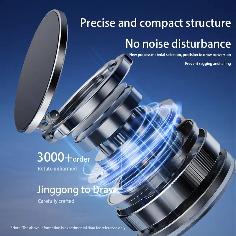 Car Magnetic Vacuum Phone Holder| حامل جوال مغناطيسي للسيارة لجميع الهواتف