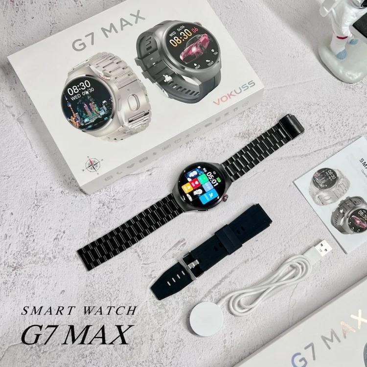 ⌚ Smart Watch G7 Max | ساعة ذكية ضد الماء IP67 مع مكالمات صوتية
