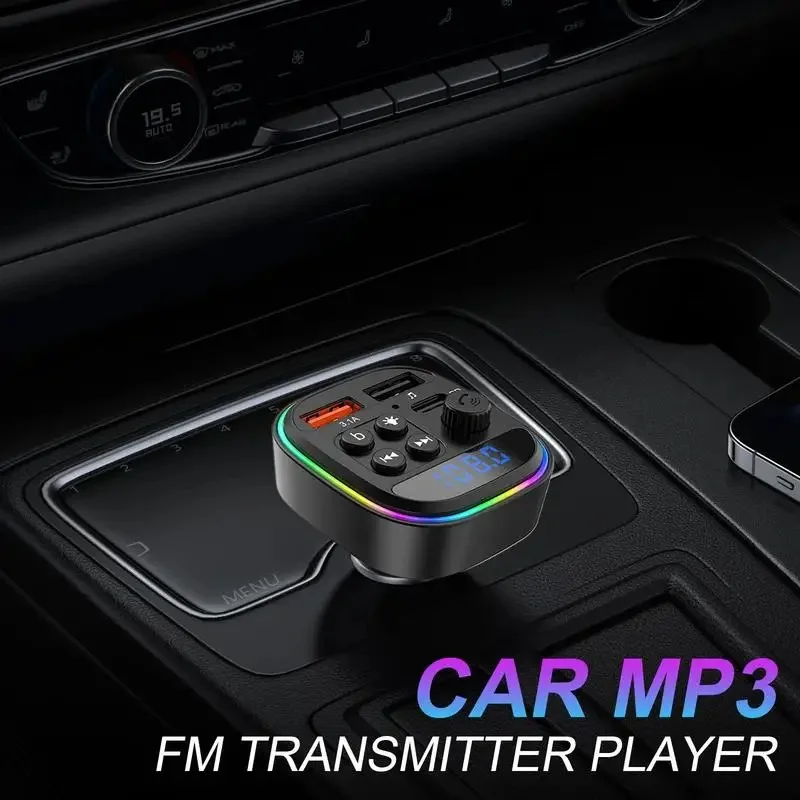 جهاز بث لاسلكي للسيارة | Wireless Car FM Transmitter 🚗🔌