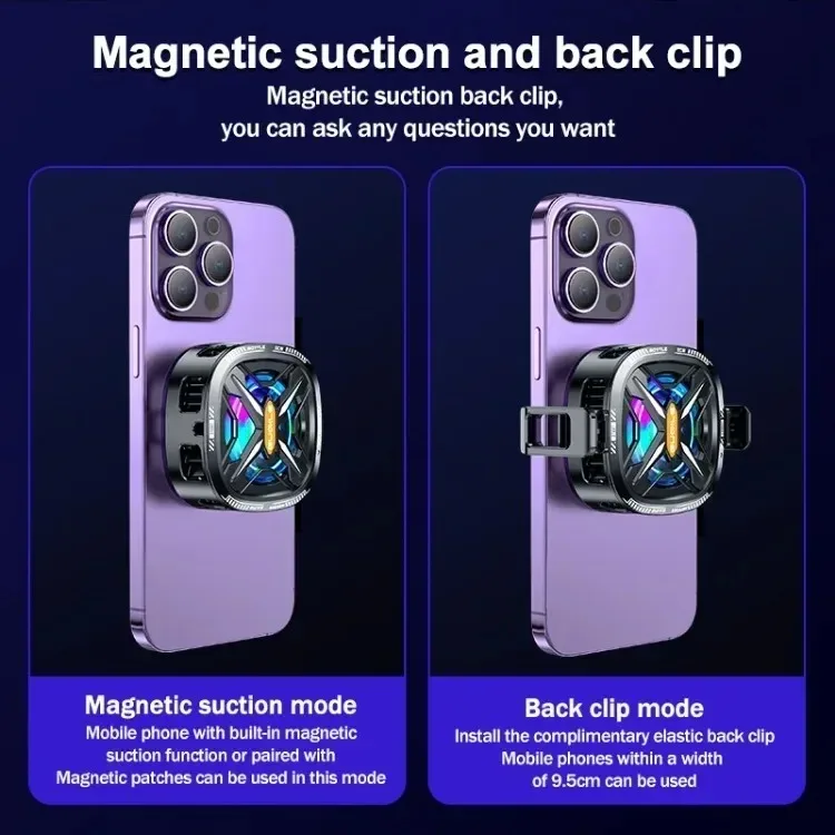 مبرد الهاتف FS05 - Compact & Silent Mobile Cooler