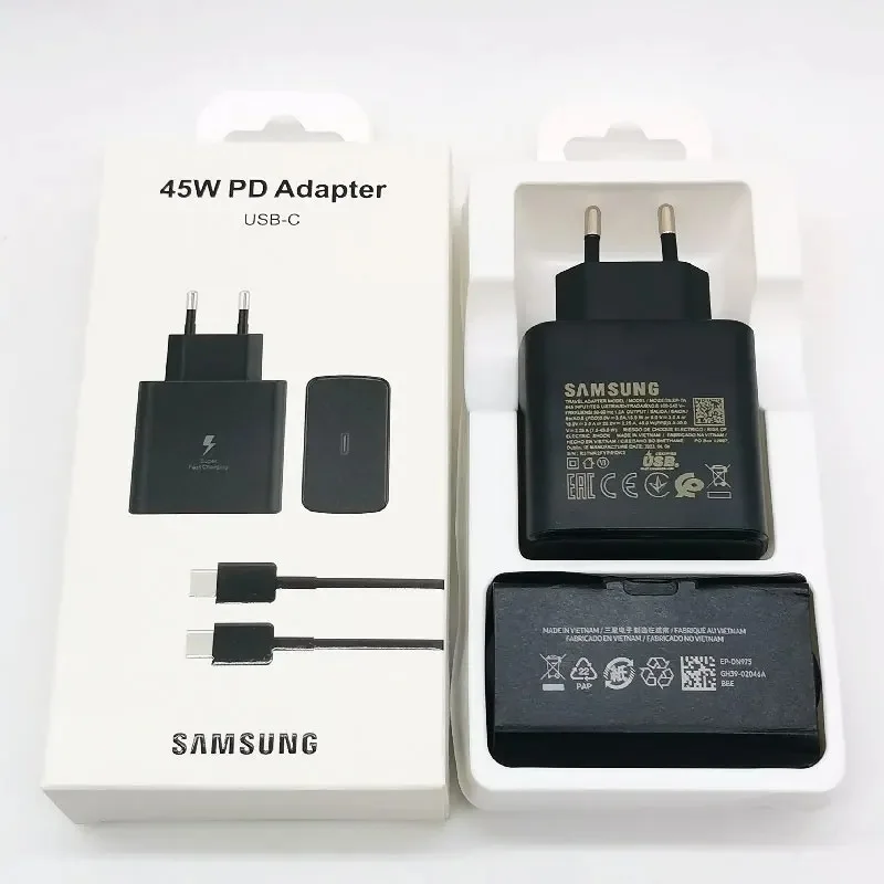 شاحن سامسونج عالي السرعة | Samsung Super Fast Charger 45W ⚡ GaN -Type-C