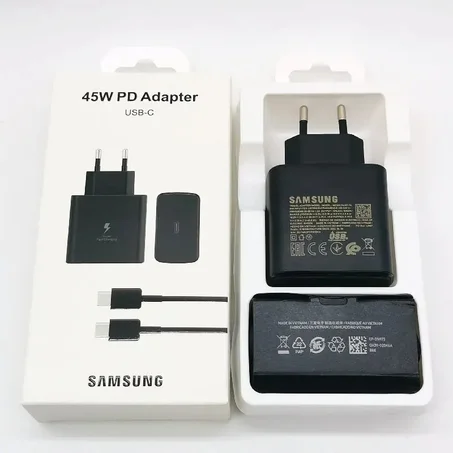 شاحن سامسونج عالي السرعة | Samsung Super Fast Charger 45W ⚡ GaN -Type-C