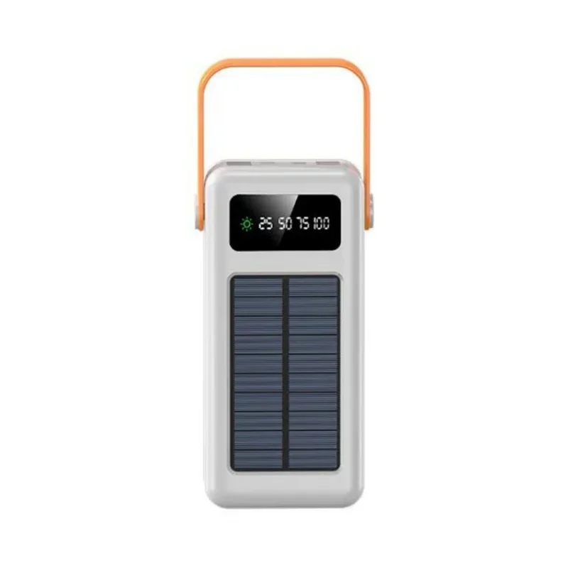 باور بانك شمسي محمول بسعة كبيرة | Solar Power Bank Outdoor & Camping