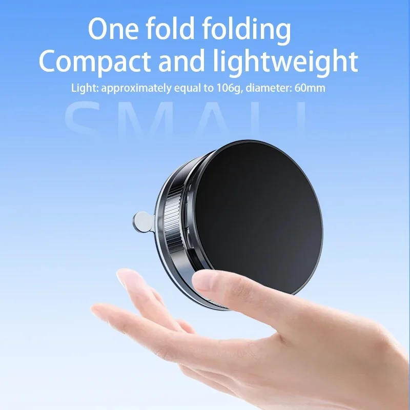 Car Magnetic Vacuum Phone Holder| حامل جوال مغناطيسي للسيارة لجميع الهواتف