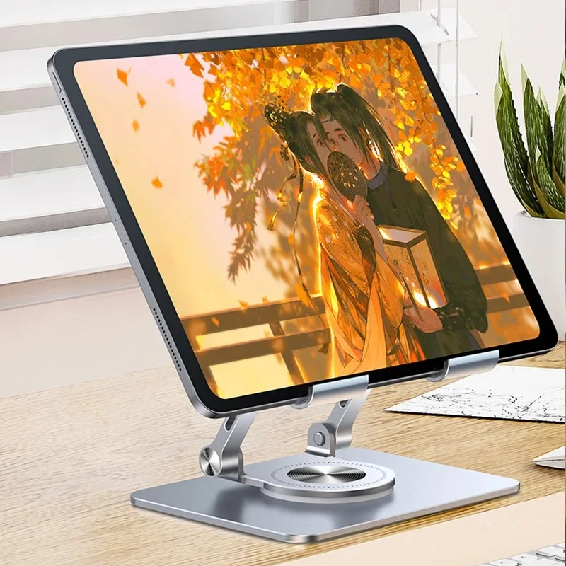 💻 Aluminium Tablet Stand | حامل iPad وTablet مكتبي وقابل للتعديل