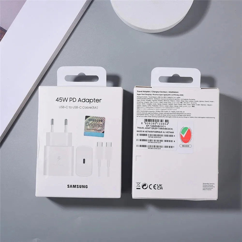 شاحن سامسونج عالي السرعة | Samsung Super Fast Charger 45W ⚡ GaN -Type-C