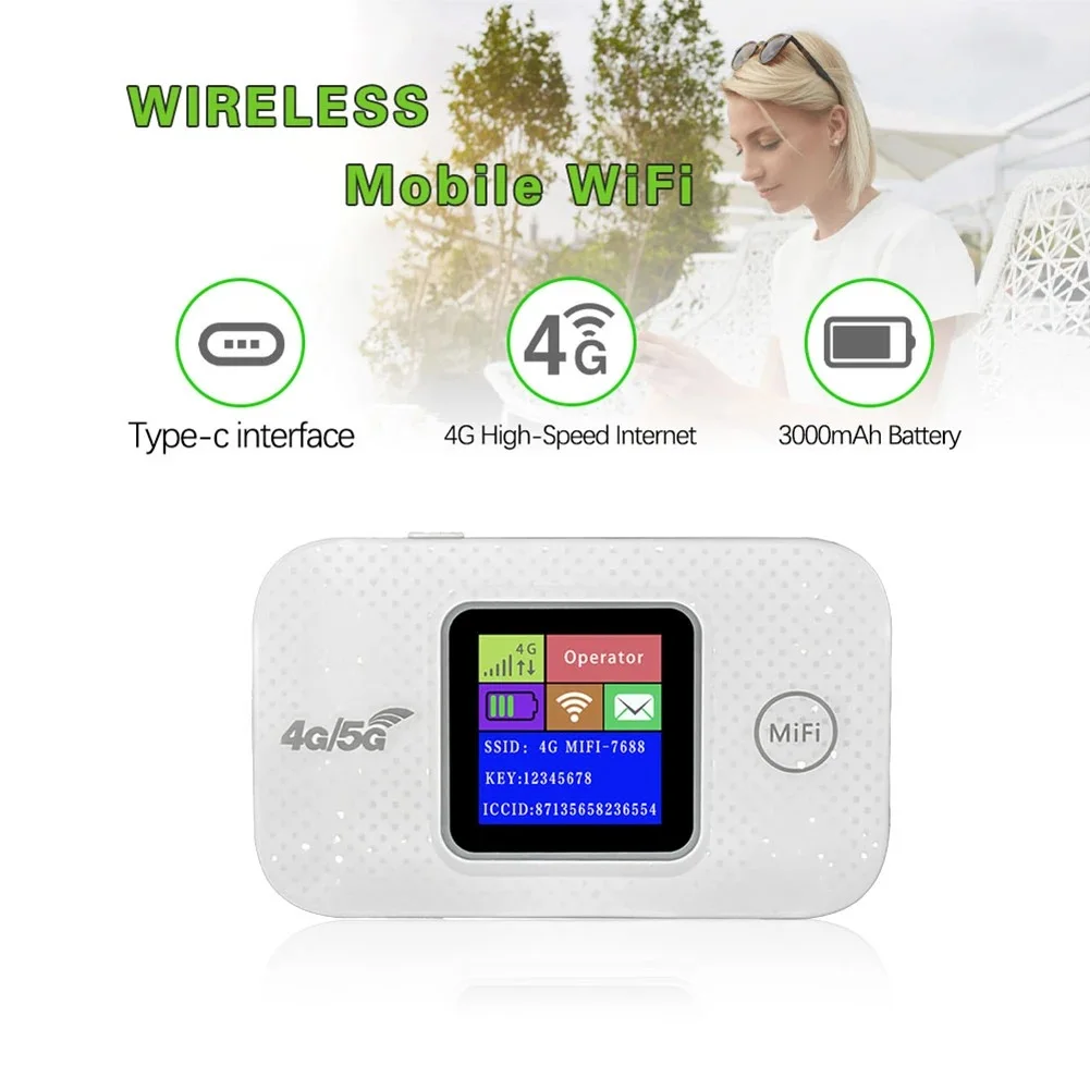 جهاز واي فاي محمول مدمج للمنزل والخارج | Portable WiFi Hotspot 4G LTE 📶