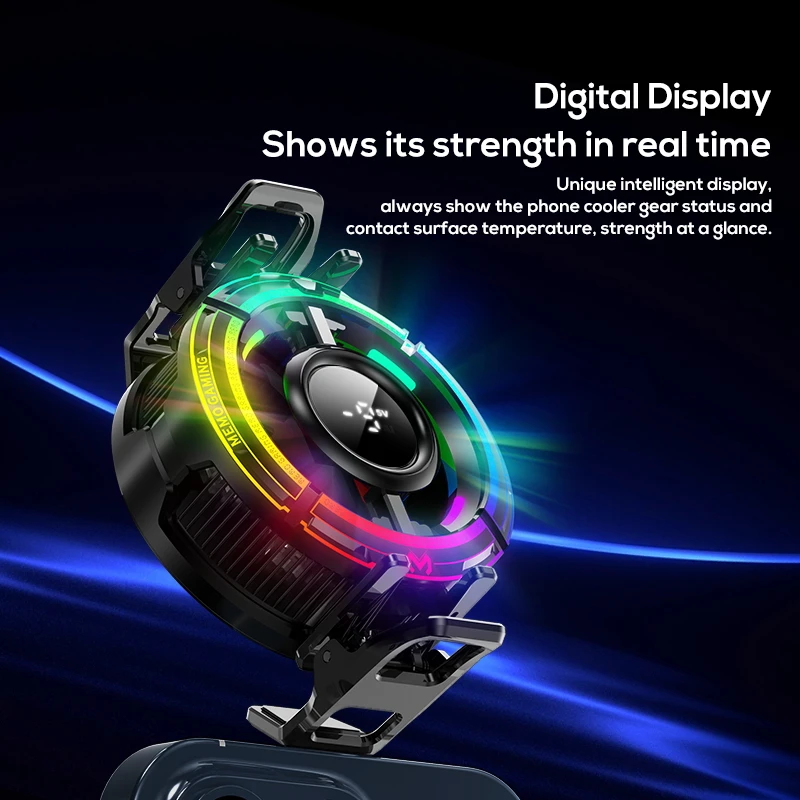 مبرد الهاتف CX15 Ai ❄️ تبريد فعال مع ذكاء اصطناعي لتجربة ألعاب مثالية
