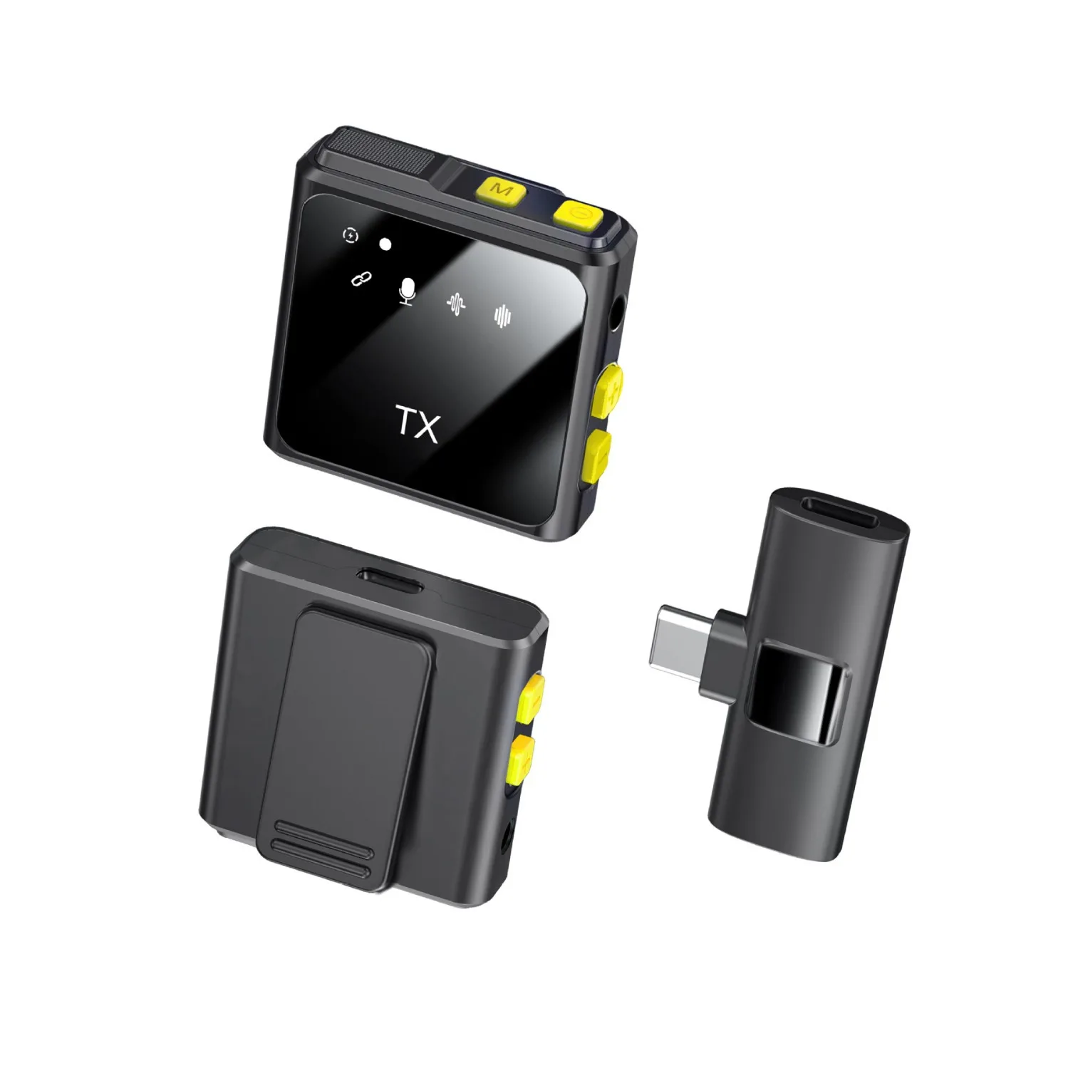 🎙️ R8 Wireless Microphone | ميكروفون تسجيل صوت احترافي للهاتف والكاميرا