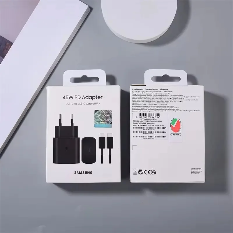 شاحن سامسونج عالي السرعة | Samsung Super Fast Charger 45W ⚡ GaN -Type-C