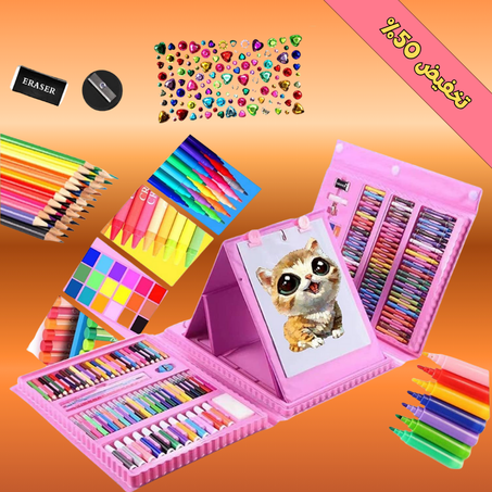 باك الرسم المتكامل للأطفال: 208 قطعة فنية ليكتمل الإبداع