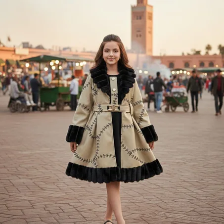 طقم  ملكي للبنات: