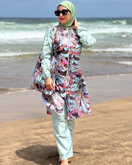 بوركيني خاص بالمحجبات وغير محجبات الانيقات