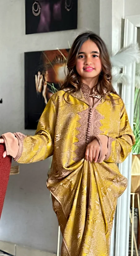 جلابة 2 بياس للبنوتات 3