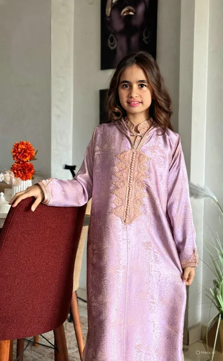 جلابة 2 بياس للبنوتات 5