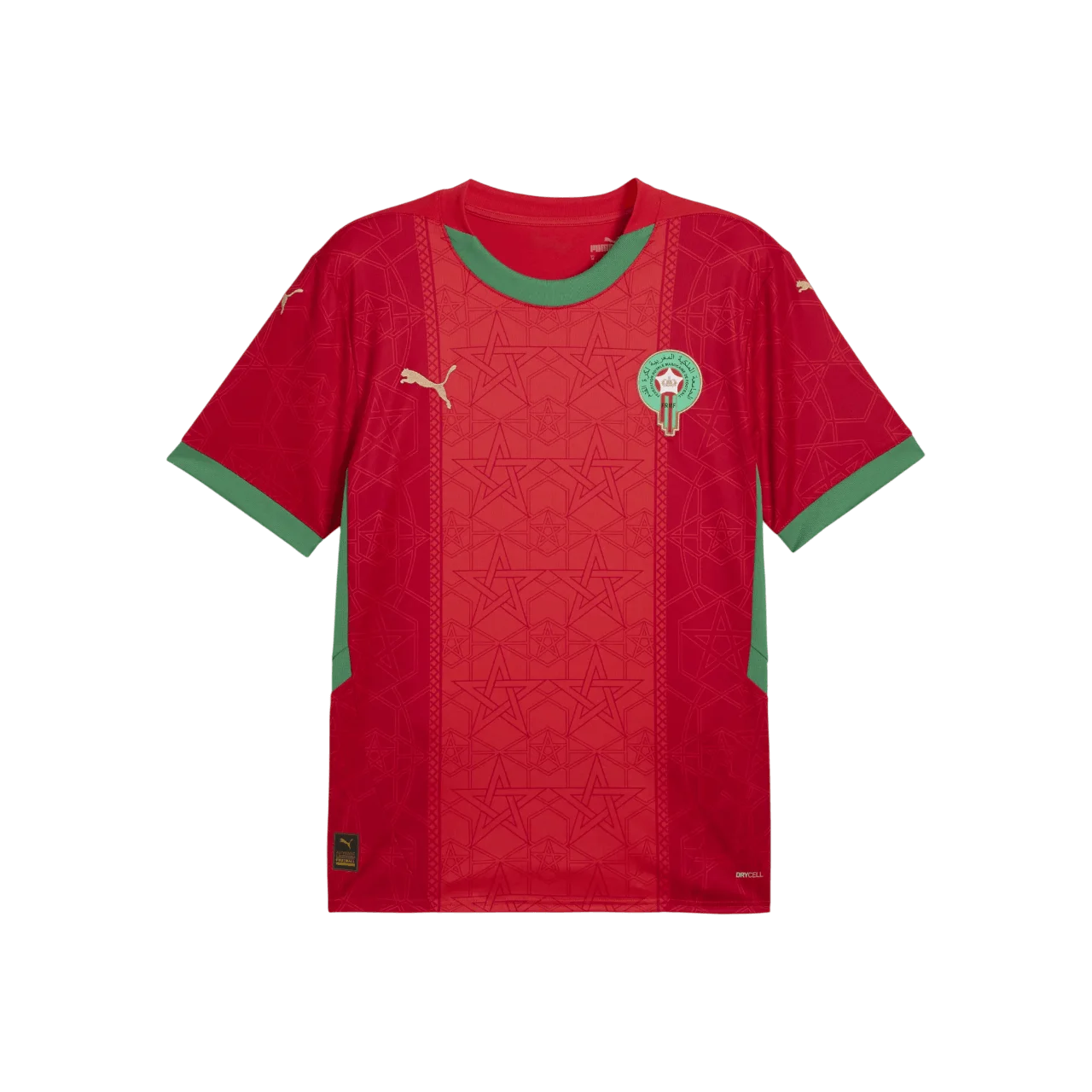 قميص المنتخب الوطني باللون الأحمر