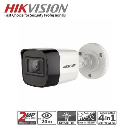 Caméra Bullet TurboHD 2MP 1080P,TVI/AHD/CVI / CVBS IR:20m, obj 2.8mm