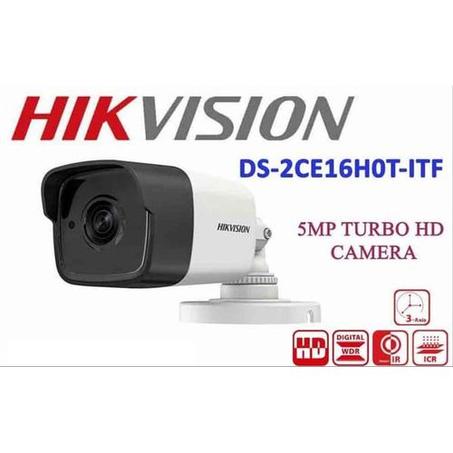Hikvision Caméra Bulle Etanche 5MP TurboHD 1080P DNR/IP67 IR 30M OBJ 2.8mm