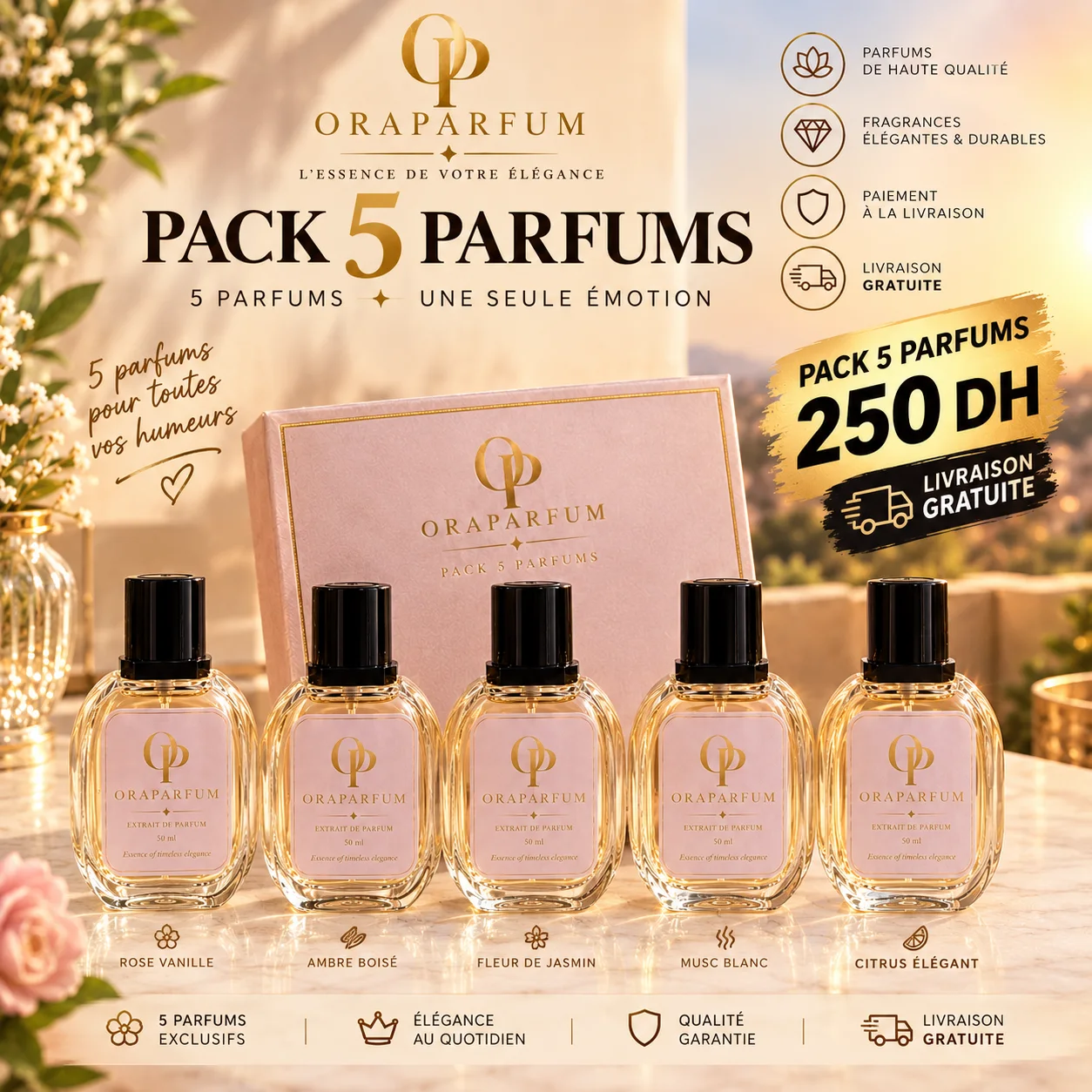 تشكيلة 5 عطور