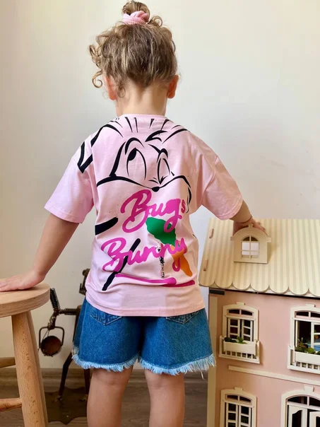 T-shirt "Bugs Bunny" – Édition BAMBINOCHIC ✨