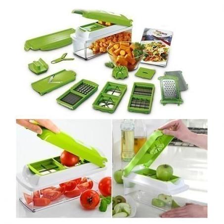 آلة تقطيع السلطة والخضروات 10×1  - Machine pour créer facilement vos salades Salade