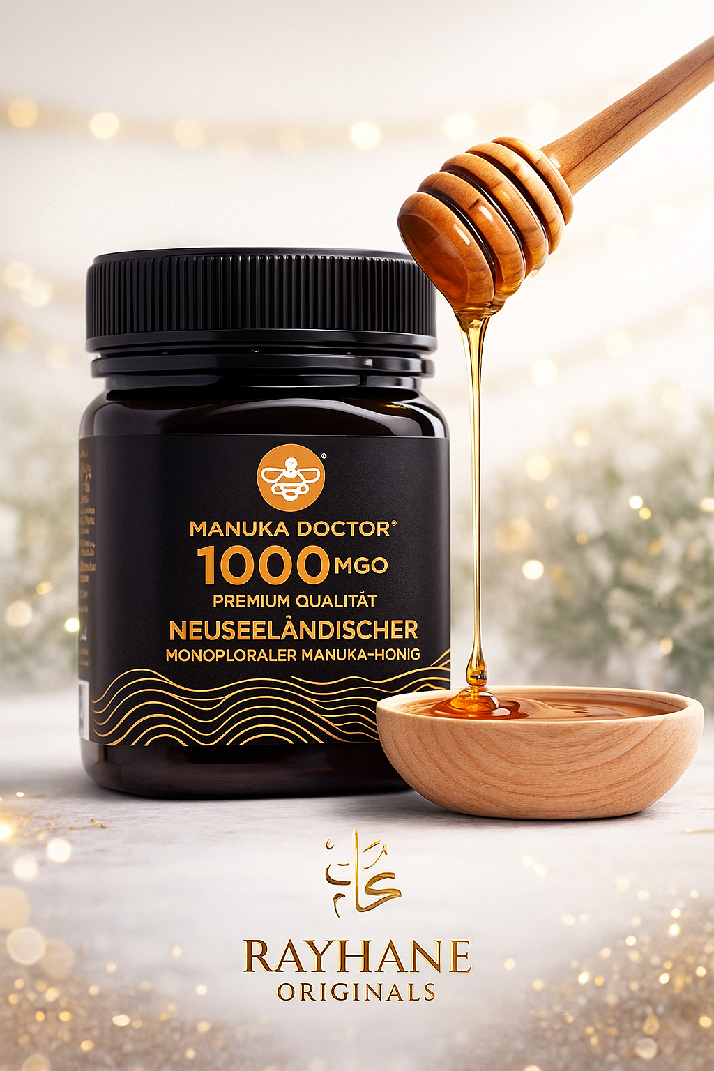 Manuka Doctor Miel de Manuka 1000 MGO Nouvelle-Zélande 250G العسل