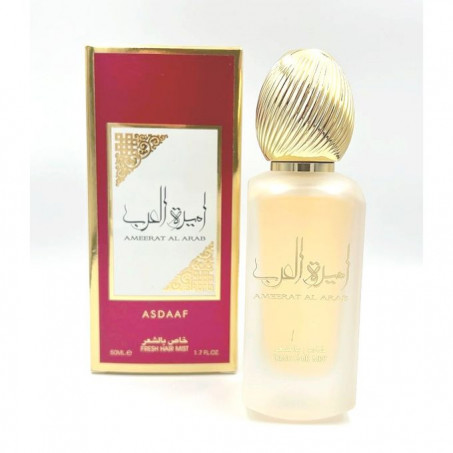 Asdaaf Perfumes Ameerat al arab parfum pour cheveux 50 ml