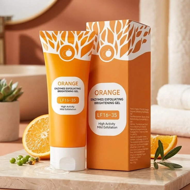 Gel Exfoliant à l'Orange — Peau Douce, Éclatante & Sans Imperfections | OFFRE 1+1 GRATUIT