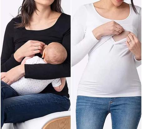Pull d'allaitement Manche longue