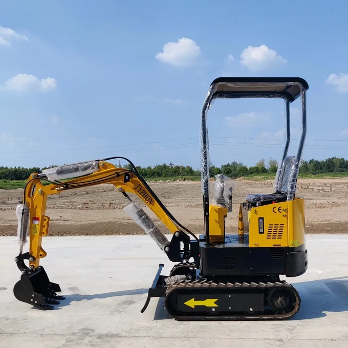 Mini Excavator 1 Ton Digger 13.5hp Gas Tracked Crawler B&S EPA Engine