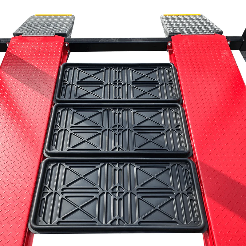 KATOOL 4H950 9,500LBS HEAVY DUTY 4 POST PARKING CAR LIFT AND KT-RJ50 ROLLING JACK INCLUDED