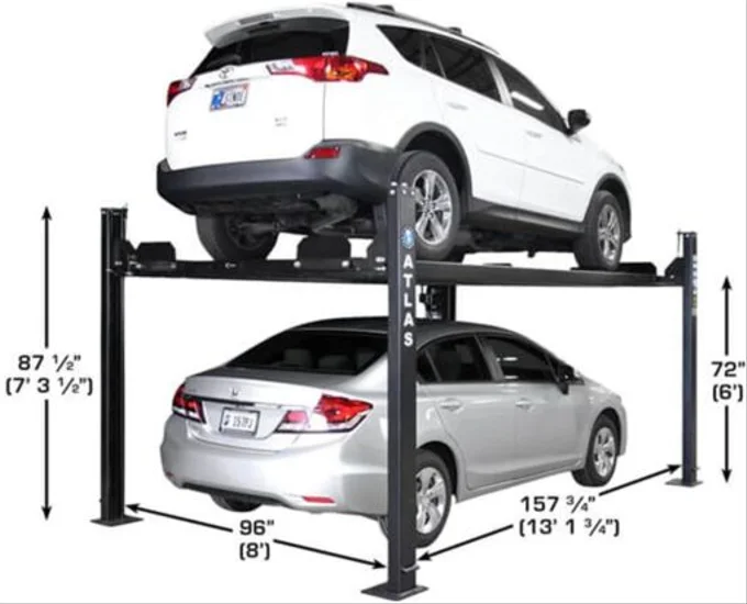 ATLAS APEX 8 ALI CERTIFIED 8,000 LB 4-POST LIFT