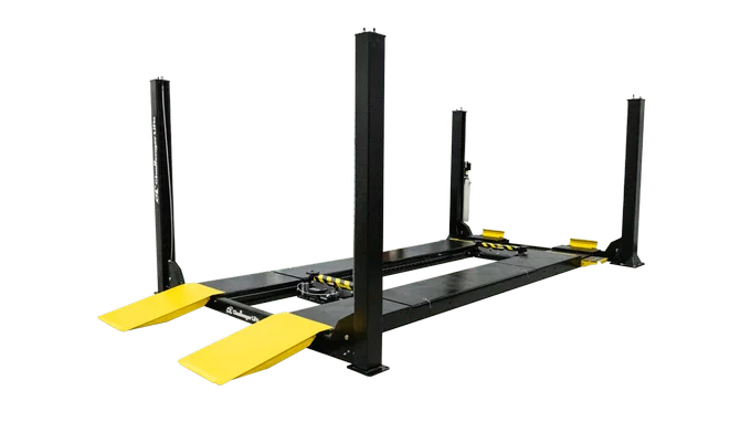 Challenger Lifts 4115EFX Four Post Lift Closed Front Flat Deck