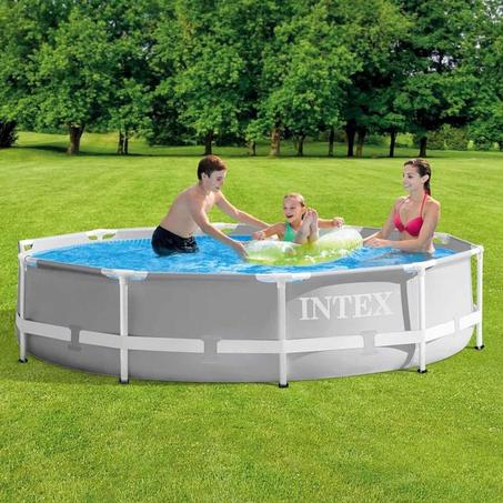 Piscine Intex Prism Frame 3.05mX76cm avec Filtration Intégrée