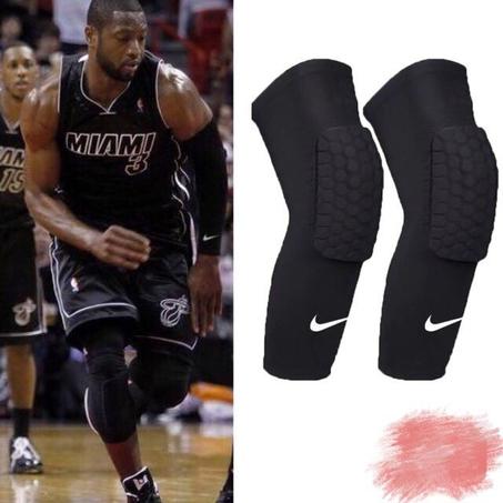 دعامة الركبة الاحترافية مع وسادة سداسية مقاومة للصدمات (nike)