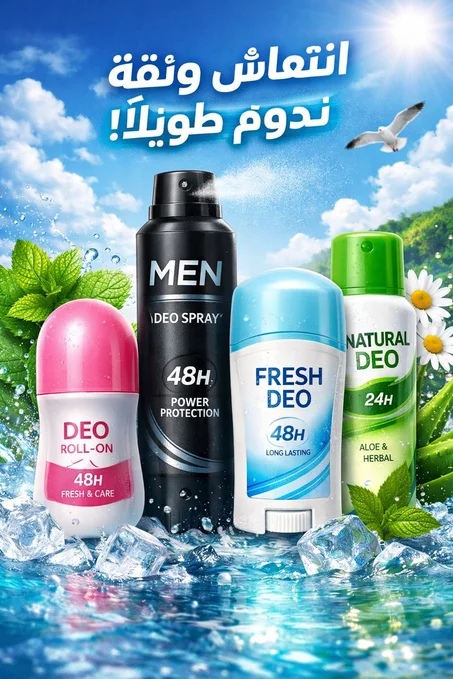 مزيلات العرق - DEODORANTS