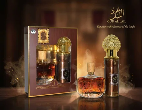 عود الليل  ( عطر 100 مل & بخاخ 200 مل )