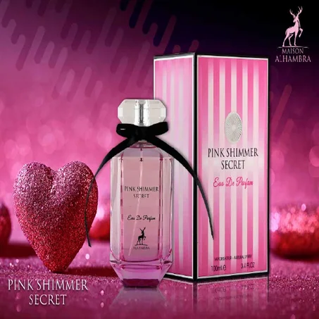 💖 Pink Shimmer Secret – Maison Alhambra - 100ML💖