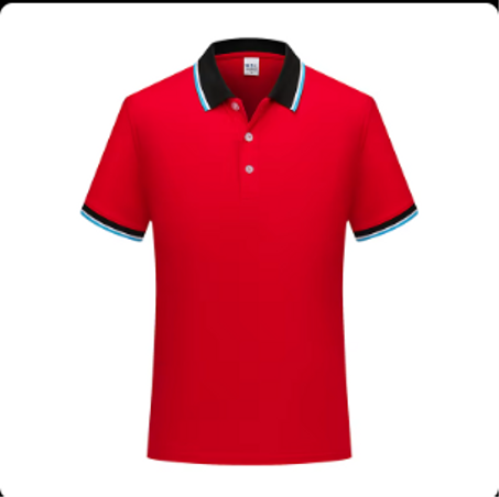 قمصان بولو جولف للرجال مطرزة بلونين، بأكمام قصيرة، مصنوعة من القطن بنسبة 100%، متوفرة بالجملة بشعار مخصص