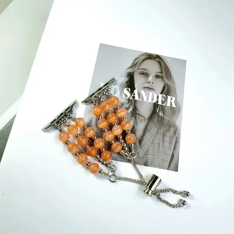 An elegant and beautiful watch chain featuring a cat