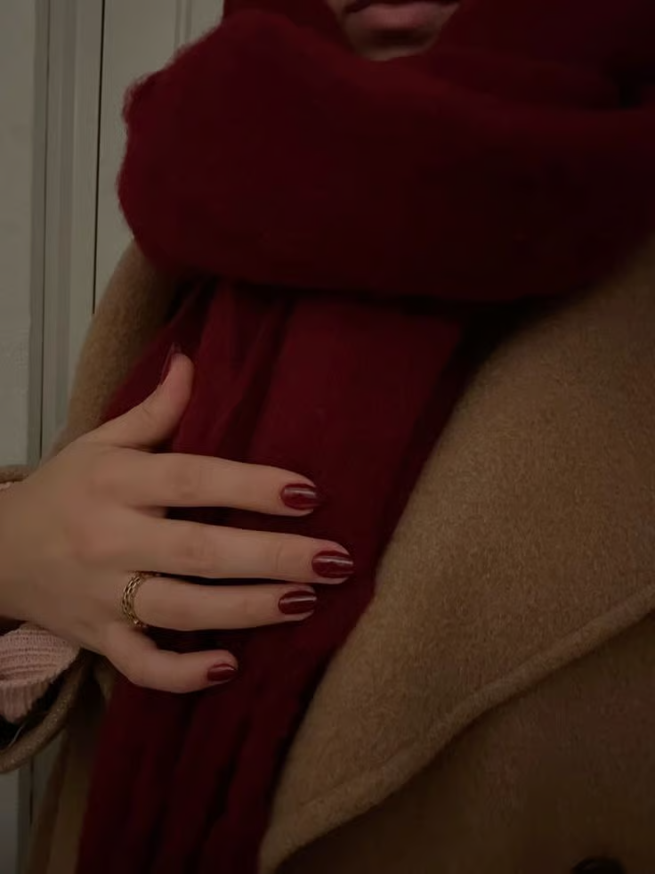 شال نسائي من الصوف - ناعم، منتفخ