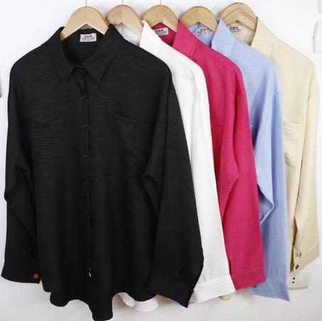 شميز كتان تركي مستورد