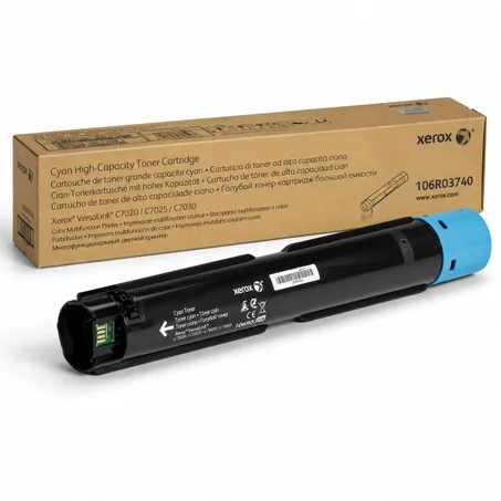 Toner Cyan Xerox Originale Haute Capacité 106R03740 – VersaLink C7020/C7025/C7030