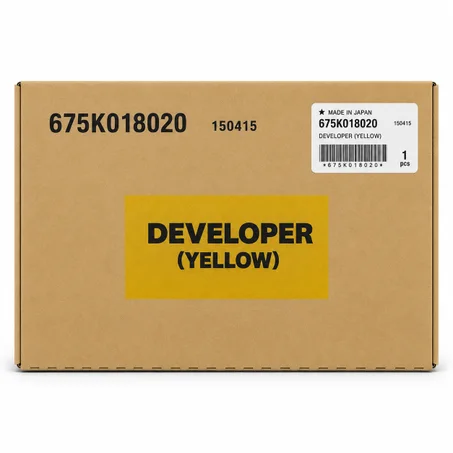 Développeur Jaune Xerox Originale 675K18020 -  DC560 / J75 / C75 / C60 / C70