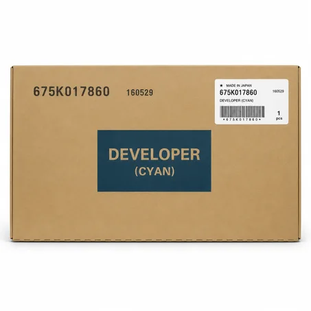 Développeur Cyan Xerox Originale 675K17960 - DC560 / J75 / C75 / C60 / C70